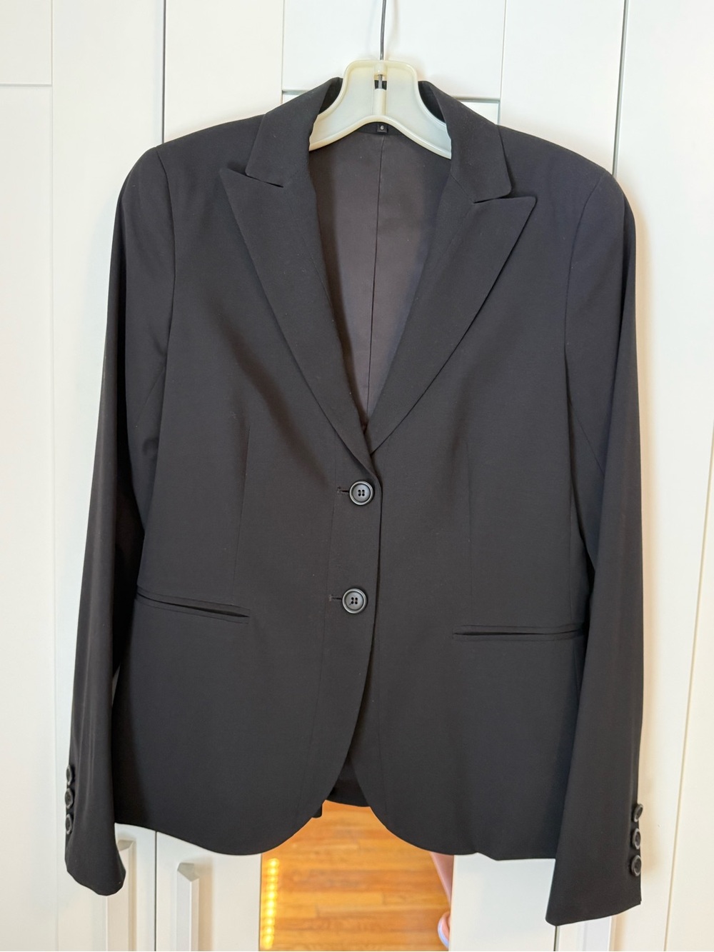 Theory Women's Black Pants Suit.